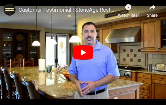 Customer Testimonial for Stone Restoration Services in Orange County